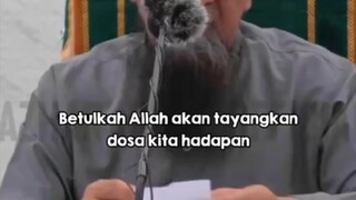 semua perbuatan kita kelak akan di tayangkan oleh Allah subhanahu wata'ala