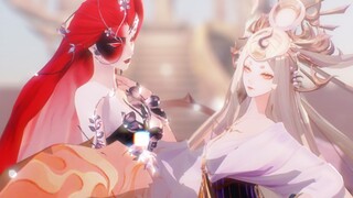 传说中的灭世之舞 伊邪那美✘天照的危险派对【阴阳师mmd】