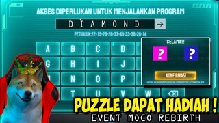 CARA MENYELESAIKAN MISI MOCO PUZZLE & EVENT MOCO REBIRTH !! TEKA TEKI MOCO BISA DAPAT HADIAH  !!