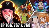 Raizo is Safe! | One Piece REACTION Episode 766, 767 & 768
