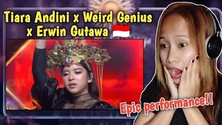 Tiara Andini x Weird Genius x Erwin Gutawa - Lathi || Reaction