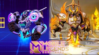 Uranus | Celestial Bastion Skin VS Video Game Dominator Skin | MLBB