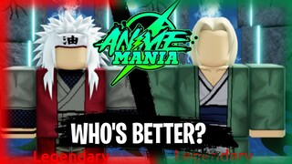 JIRAIYA VS TSUNADE WHICH IS BETTER? | Jiraiya & Tsunade Showcase ANIME MANIA