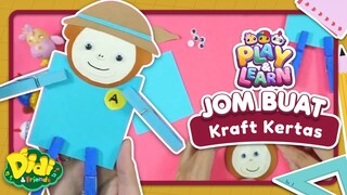 Jom Buat Kraft Kertas | Play & Learn | Didi & Friends