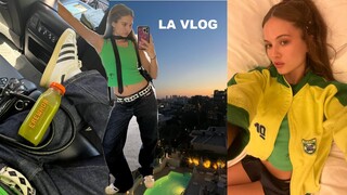 LA Vlog: flying to LA,Photoshoot, Erewhon Haul