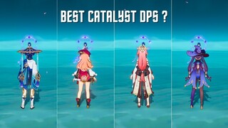 Who Is The Best Catalyst DPS ?? {Genshin Impact}