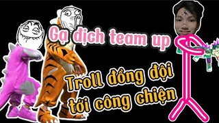 Gạ địch team up, troll đồng đội sấp mặt trong FreeFire | Chú Xám