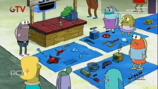 Spongebob Squarepants GTV HD • Krusty Krab Restaurant Bangkrut • Episode Bahasa Indonesia