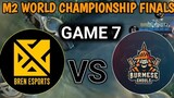 BREN ESPORTS M2 WORLD CHAMPION GAME 7 BREN VS BURMESE GHOULS