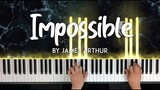 Impossible by James Arthur piano cover  | lyrics + sheet music