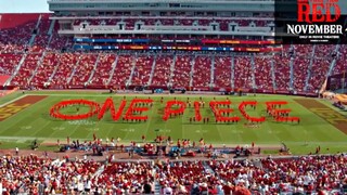 USC RED halftime show performance, the audience's reaction to the fifth gear. To the high-ranking pi