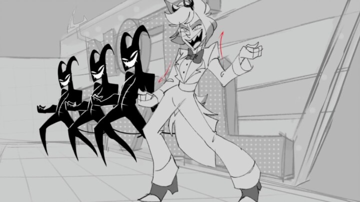 Hoạt hình Hazbin Hotel Hell Inn Not Evil (phiên bản Alastor)