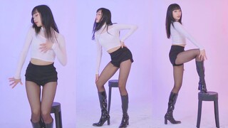 [Vertical screen] Rollin' chair dance·Meat 0 with black stockings [Feisang]