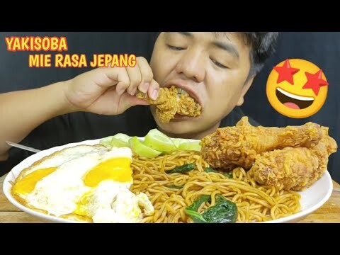 NISSIN RAMEN YAKISOBA ALA JEPANG DAN AYAM GORENG TELOR DADAR