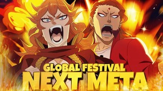 GLOBAL THIS IS THE NEXT BEST BROKEN FESTIVAL COMBO GET READY ITS GOING TO BE 🔥 - Black Clover Mobile