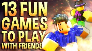 Top 13 Most Fun Roblox games to play with friends