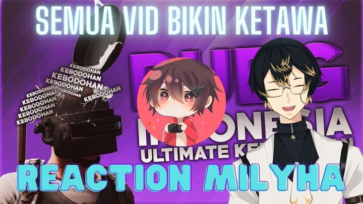 REACTION @MILYHA Semua bikin ketawa【VTUBER INDONESIA】