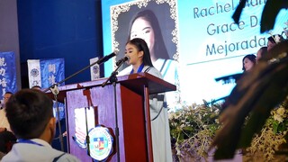 Emotional Graduation Speech - Rachel Grace Delena Mejorada Batch 2019 Ateneo de Iloilo