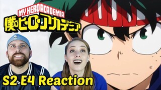 My Hero Academia [English Dub] S2 E4 "Strategy, Strategy, Strategy" REACTION! 2x4