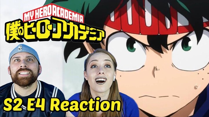 My Hero Academia [English Dub] S2 E4 "Strategy, Strategy, Strategy" REACTION! 2x4