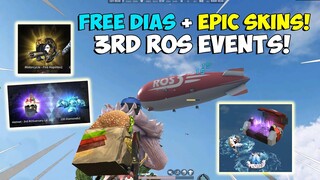 FREE DIAS + FREE EPIC SKINS! ROS 3RD ANNIVERSARY EVENTS! TREASURE HUNT & CRUISE AIRSHIP!