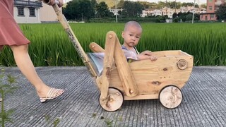 Membuat mobil belalang, menjadi orang "terkeren" di kampung.