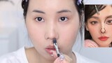 Asian custom makeup with greatly improved skin and bones! Good luck with Zhang Jiani's makeup artist