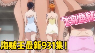 [One Piece Episode 931] Nami and Robin explore mixed-gender bathing in Japan! Luffy escapes from pri