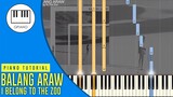 I Belong To The Zoo - Balang Araw (Piano Tutorial Synthesia)