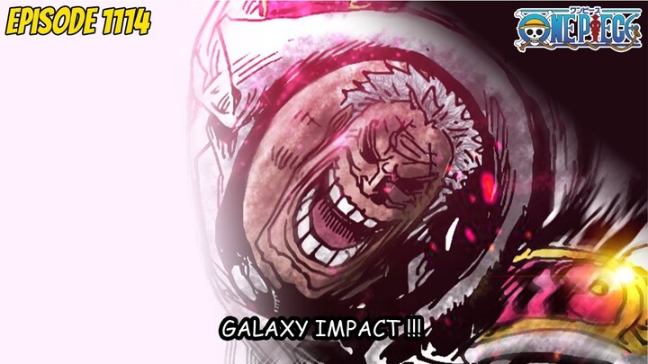 EPISODE 1114 SUB INDO ONE PIECE | GALAXY IMPACT GARP HANCURKAN SEPARUH HACHINOSU