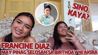 FRANCINE DIAZ NAG SELOS SA BIRTHDAY NI AKIRA!