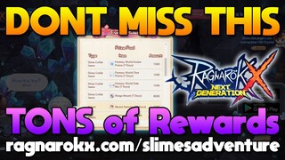 Don't Miss This Event (Slimes Adventure) Tons Of Rewards Waiting [ROX]