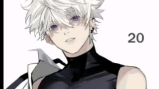 [Mingchao] Our Mingchao also has its own Gojo Satoru, a new character, the white-haired man revealed