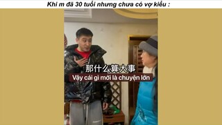 30 tuổi ko vợ ko con m sẽ trở thành con ghẻ trong nhà #funny #haohuoc