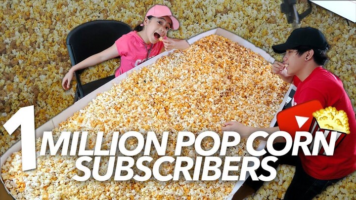 ONE MILLION POP CORN SUBSCRIBERS PARTY | Ranz and Niana