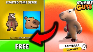 *NEW* Capybara Skin & Emote + FREE Giveaway