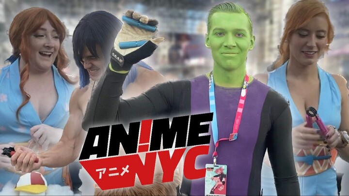 How strong were the cosplayers at Anime NYC?