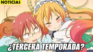 ¡BUENAS NOTICIAS! ¿TERCERA TEMPORADA DE KOBAYASHI-SAN? ¿CUANDO SERÁ?