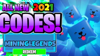 ALL NEW *GIANT PET* UPDATE CODES IN MINING LEGENDS! | Roblox Mining Legends