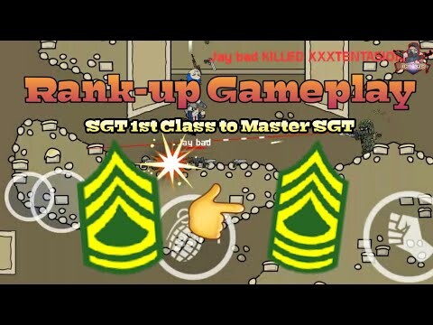 Rank-up Gameplay 2 | 1st Class SGT👉🏻Master SGT