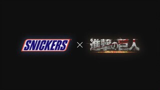 Hoạt hình|Quảng cáo chung của "Attack On Titan" X Snicker