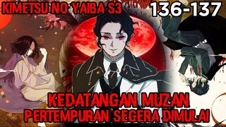 Kemunculan Muzan di Markas Besar Pemburu Iblis!! Pertempuran Besar Akan di Mulai!! (KNY 136 – 137)