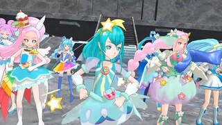 【MMDプリキュア】緑キュア＆青キュアでイージーダンス