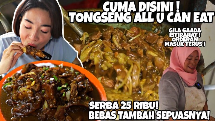 TONGSENG ALL U CAN EAT |  BEBAS NAMBAH SAMPE BEGAH | TONGSENG BU WATI | KULINER JAKARTA SELATAN