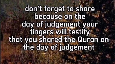 Listen to this for 1 minute (Surah Kahf)