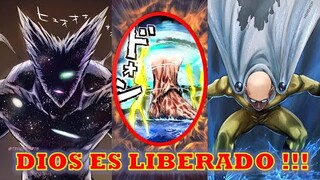 GAROU Acepta el PODER de DIOS 🌌😈 SAITAMA se PONDRA SERIO ??? One Punch Man 209 (164) Redibujo