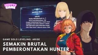 SEMAKIN BRUTAL ADA PEMBERONTAKAN ANTAR HUNTER SOLO LEVELING