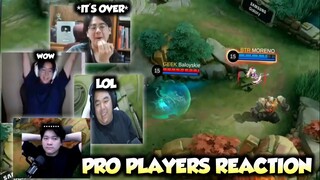 PRO PLAYERS REACTION TO BTR 3-0 BY GEEK FAM. . .