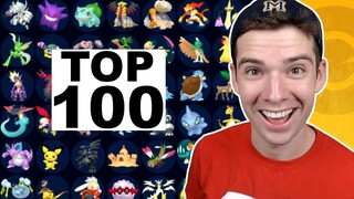 My Top 100 Pokemon