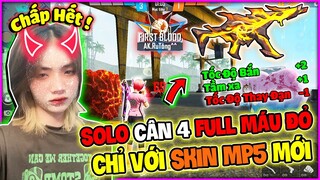 Ruby Test Skin MP5 Mới Bắn “FULL MÁU ĐỎ” Nhưng Là SOLO 1 VS 4 Cực Gắt !!